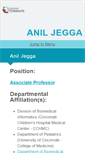 Mobile Screenshot of anil.cchmc.org