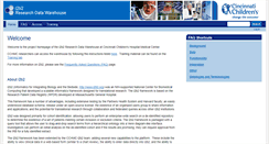 Desktop Screenshot of i2b2.cchmc.org